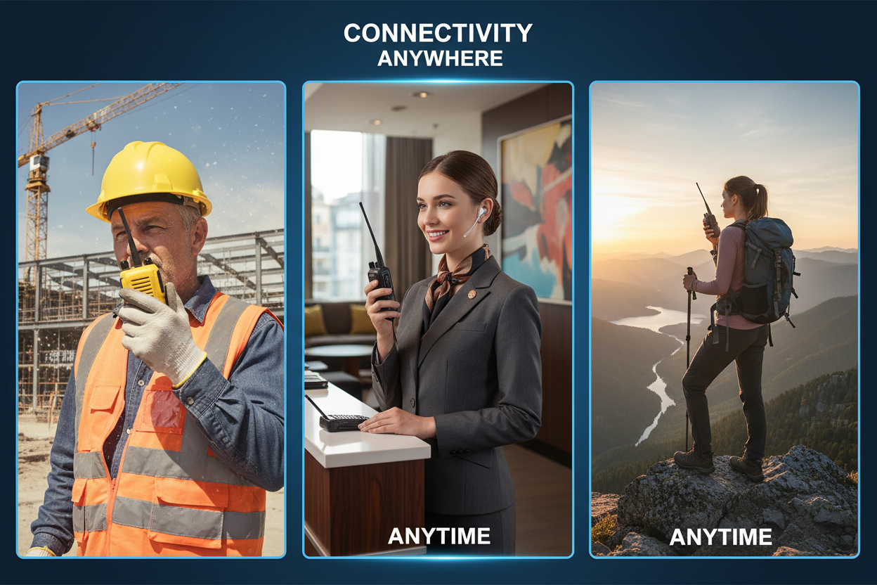 target-markets-for-radio-dealers Diverse markets for a radio distributor including construction, hospitality, and outdoors.
