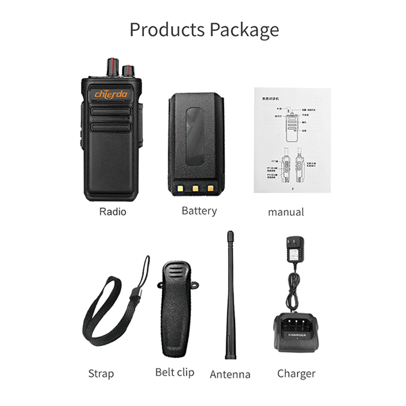 Chierda G32 5W IP67 Professional Waterproof GMRS radio - Image 14
