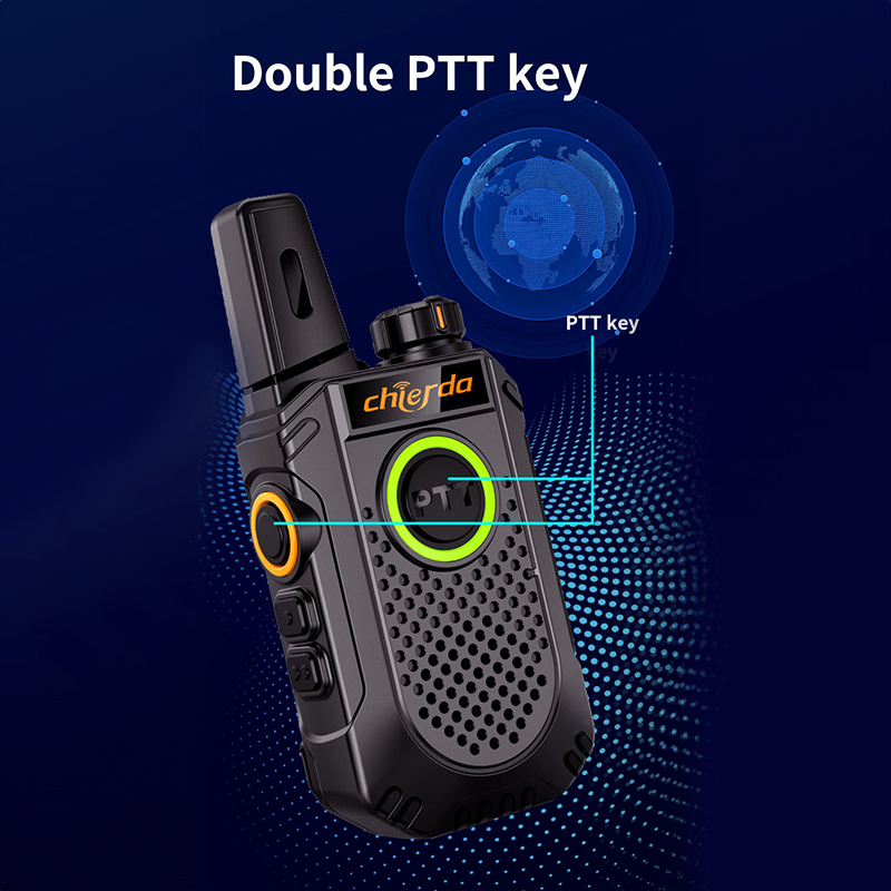 Chierda TC18 Dual PTT Portable Lightweight Two-way Radio - Image 7