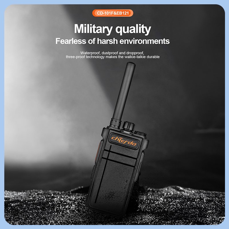 Chierda CD101plus Built-in-Bluetooth Radio with Earpiece - Image 4