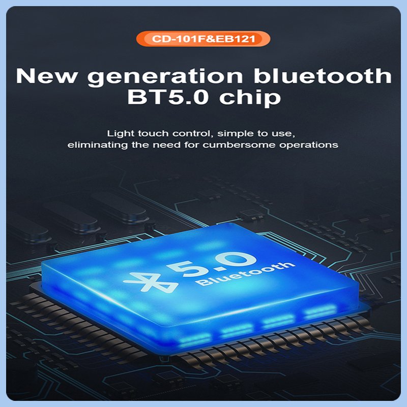 Chierda CD101plus Built-in-Bluetooth Radio with Earpiece - Image 3