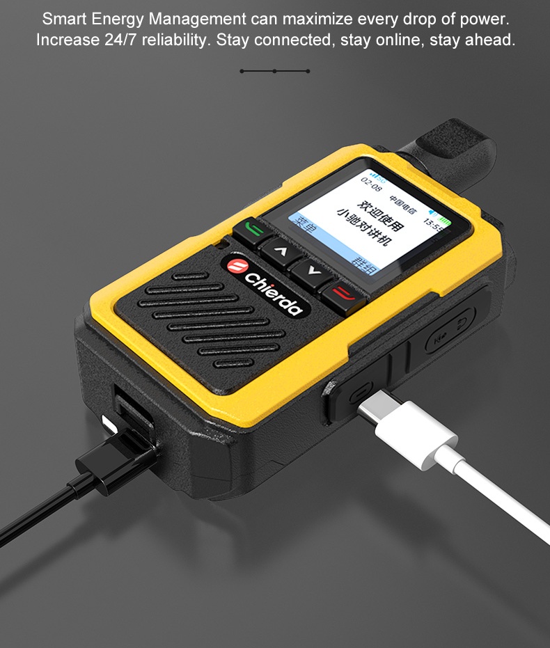 Chierda NB576 4G/LTE Dual Sim Card PoC Network Radio - Image 15