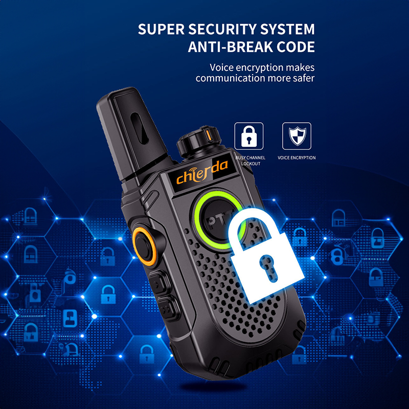 Chierda TC18 Dual PTT Portable Lightweight Two-way Radio - Image 8