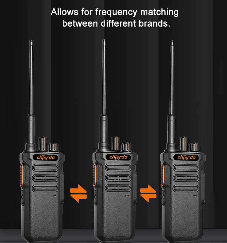 Chierda T158 Anti-Magnetic Speaker Long Range Walkie Talkie - Image 14