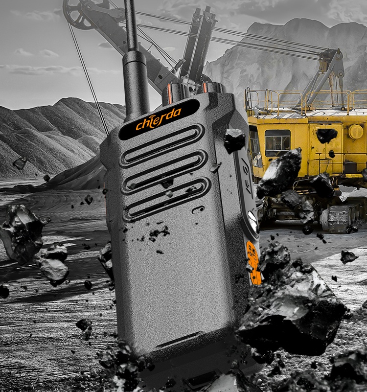 Chierda T158 Anti-Magnetic Speaker Long Range Walkie Talkie - Image 13