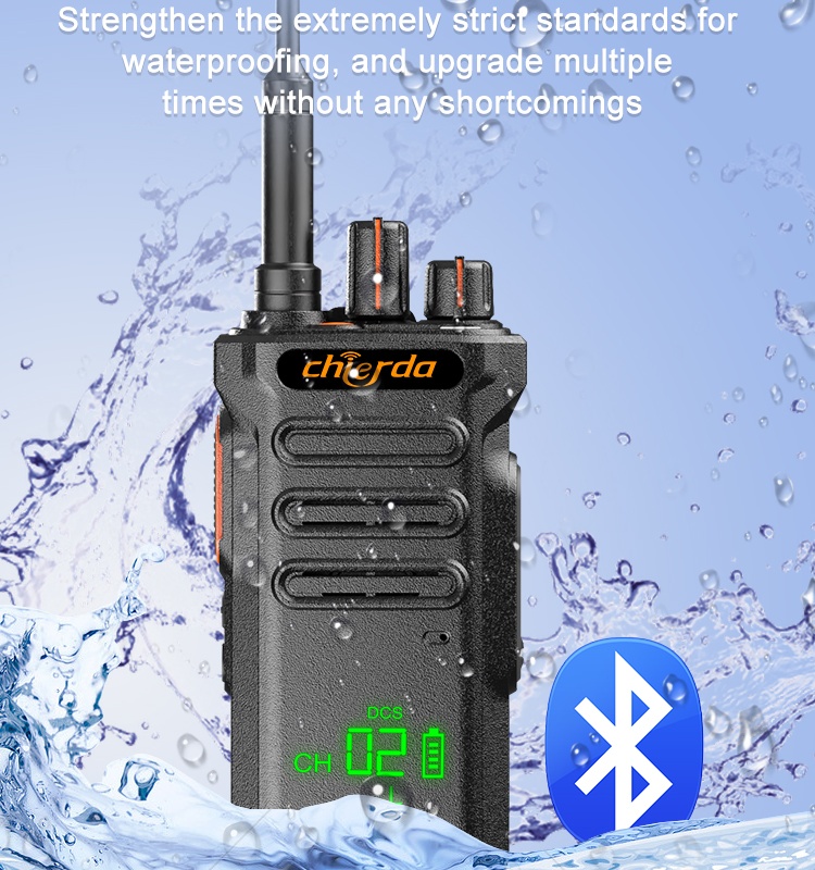 Chierda T158 Anti-Magnetic Speaker Long Range Walkie Talkie - Image 16