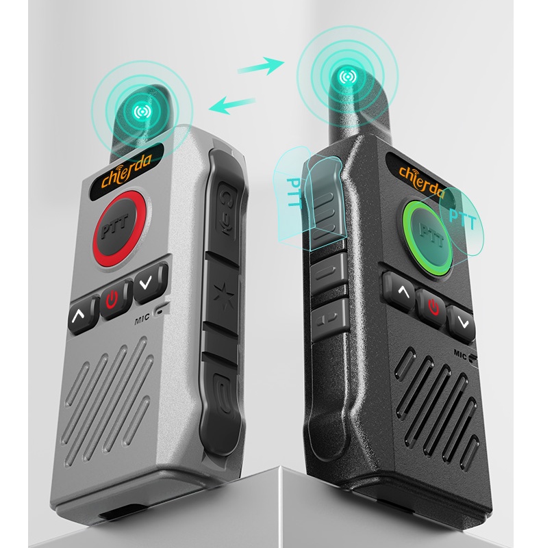 Chierda TCM1 Dual PTT Lightweight Two-way Radio - Image 11
