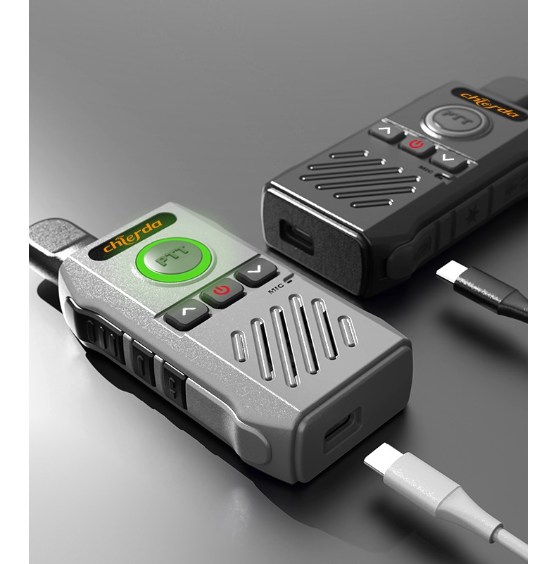 Chierda TCM1 Dual PTT Lightweight Two-way Radio - Image 9